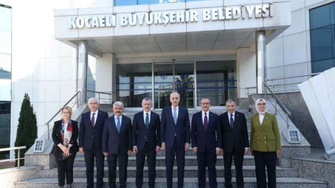 Kurtulmuş’tan Büyükşehir’e ziyaret