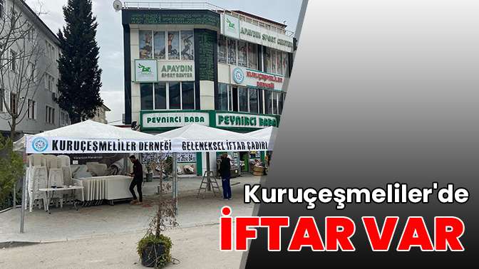 Kuruçeşmelilerde iftar var!