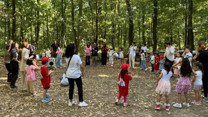 LÖSEV’li çocuklar doğanın içinde moral buldu