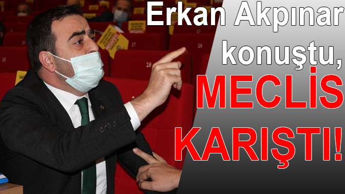 Meclis karıştıran konuşma!