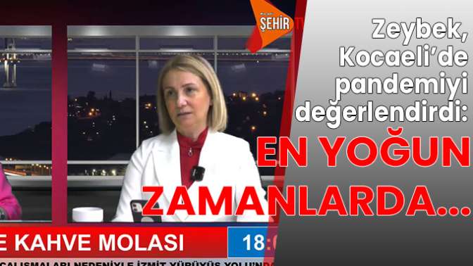 Şehir Tv’nin konuğuydu