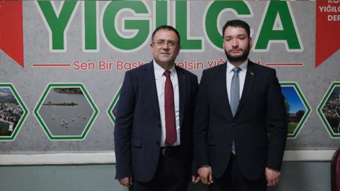 Sertif Gökçe’den Yığılcalılar Derneği’ne ziyaret