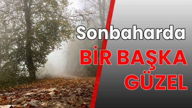 Sonbaharda bir başka güzel