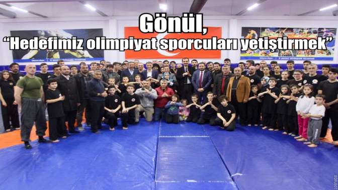 Sporcular ile bir arada