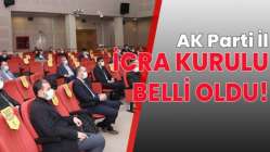 AK Parti Kocaeli İl İcra Kurulu belli oldu