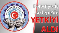 Belediye-İş Kartepe'de yetkiyi aldı