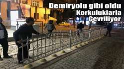 Demiryolu gibi oldu