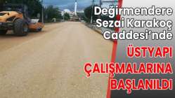 HÜRRİYET CADDESİ’DE ASFALTLANACAK