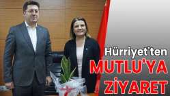 Hürriyet'ten Mutlu'ya ziyaret