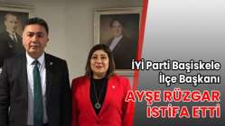 İYİ Parti Başiskele İlçe Başkanı Ayşe Rüzgar istifa etti