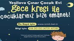 İzmit Belediyesi Gece Kreşi başlıyor