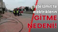 İzmit elektriksiz kaldı!