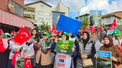 Kandıralılardan çöp tesisine karşı büyük miting