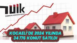 Kocaeli’de 2024 yılında 34 776 konut satıldı