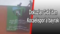 Kocaelispor’a bir bayrakta Dokuzlar Gıda’dan geldi