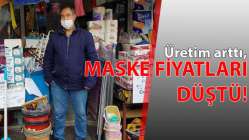 Maske fiyatları düştü