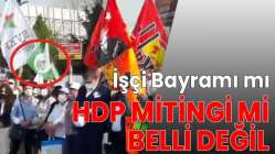 Miting gibi kutlama