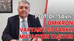 Omikron varyantı 50 farklı mutasyon taşıyor