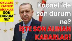 Son alınan kararlar