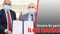 Zincire iki ilçe daha eklendi