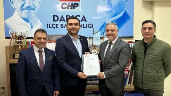 Tuncer Saltaş Darıca Belediyesi için aday adayı oldu