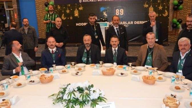 Vali İlhami Aktaş, Hodri Meydan Taraftarlar Derneği’nin İftarına Katıldı