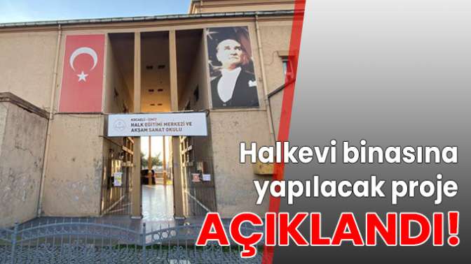 Vali Yavuz, Halkevi binasına yapılacak projeyi açıkladı