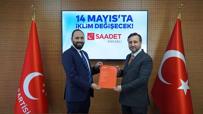 Volkan Gemiksiz Saadet Kocaeli’den Aday Adayı