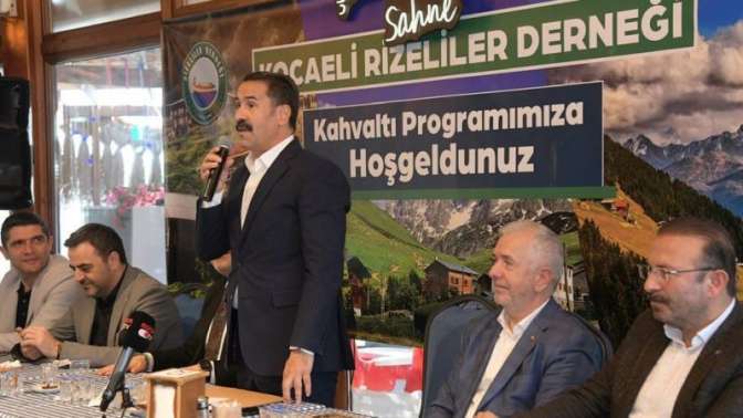 Yaman, Rizeliler Derneğinde konuştu: Siyonistler faşisttir