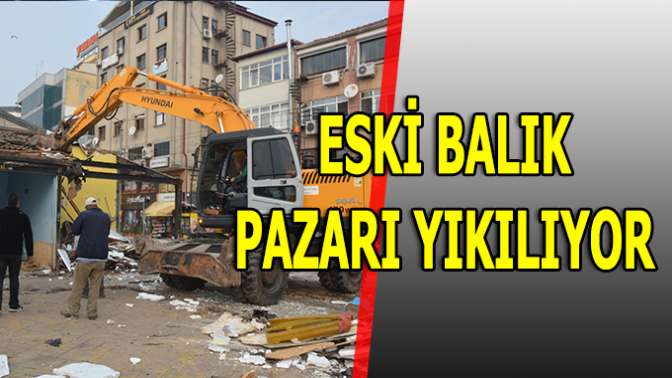 Yıkımlar başladı