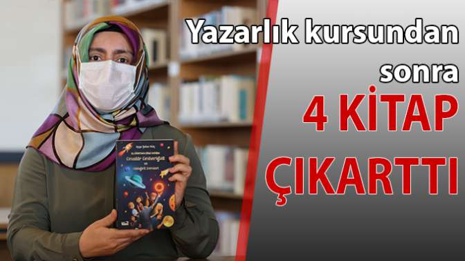 Yıllardır kurduğu hayalini, Yazarlık Okulunda gerçekleştirdi