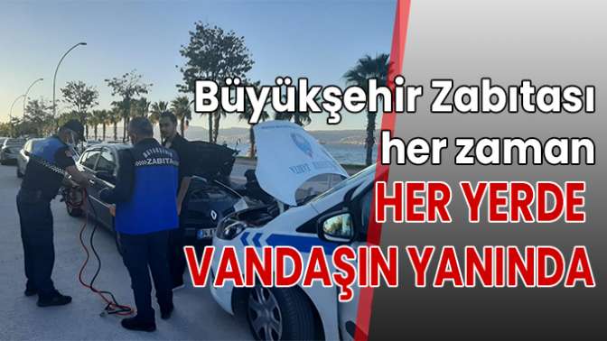 YOLDA KALAN VATANDAŞA YARDIM