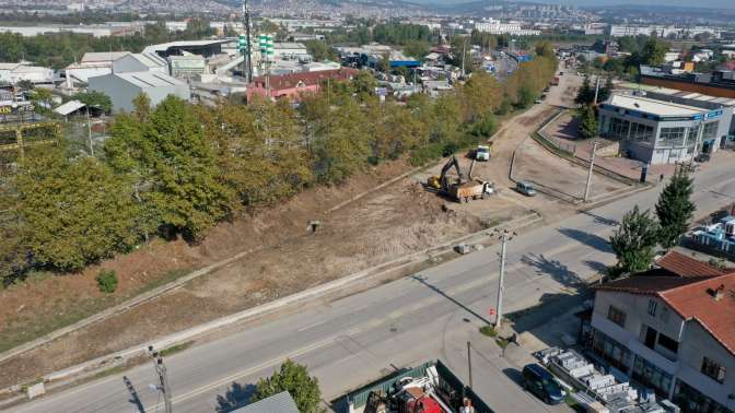 Yuvacık Sapağı’nı Rahatlatacak Yol Çalışması