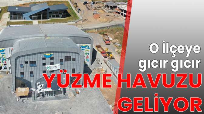 Yüzme Havuzu tamamlanıyor